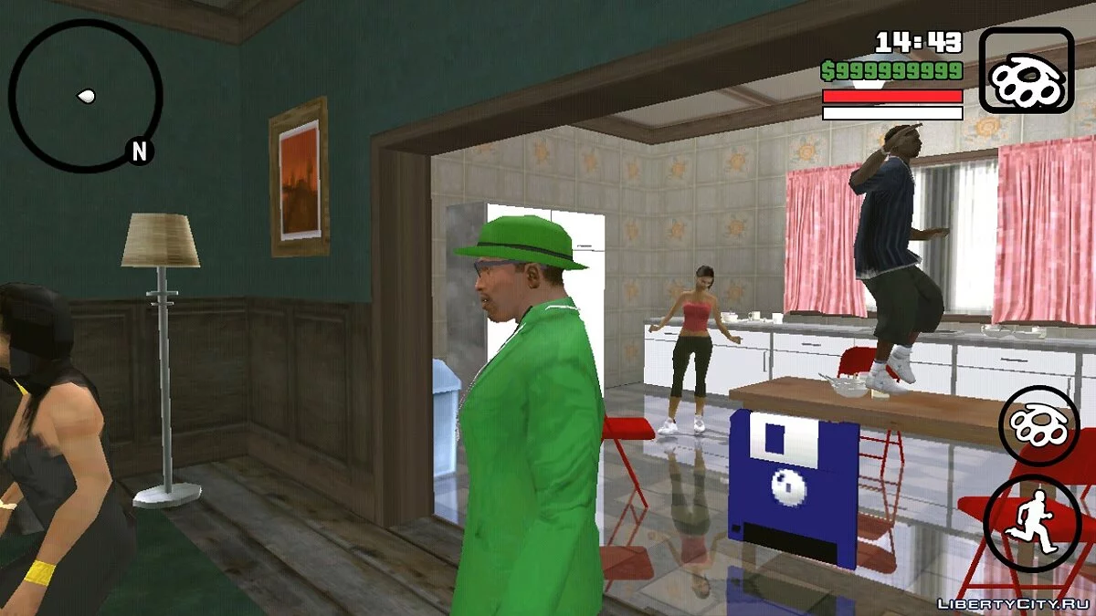 Домашня вечірка / GTA San Andreas (iOS, Android)