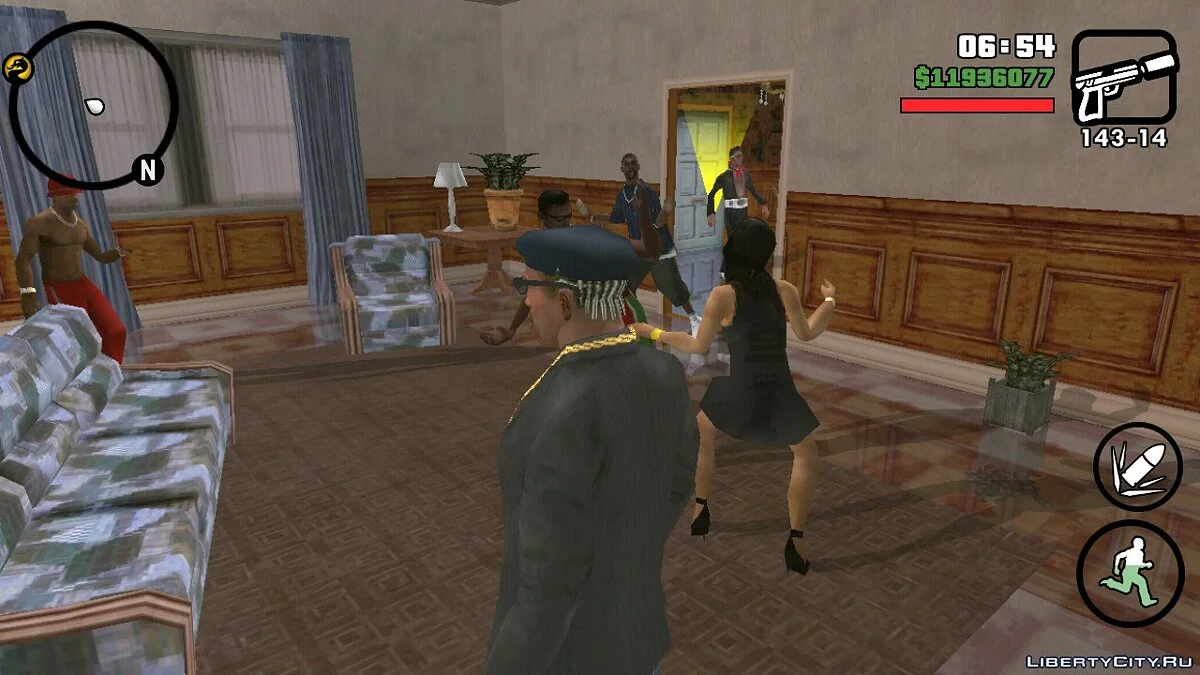 Вечірка в домі Сіджея / GTA San Andreas (iOS, Android)