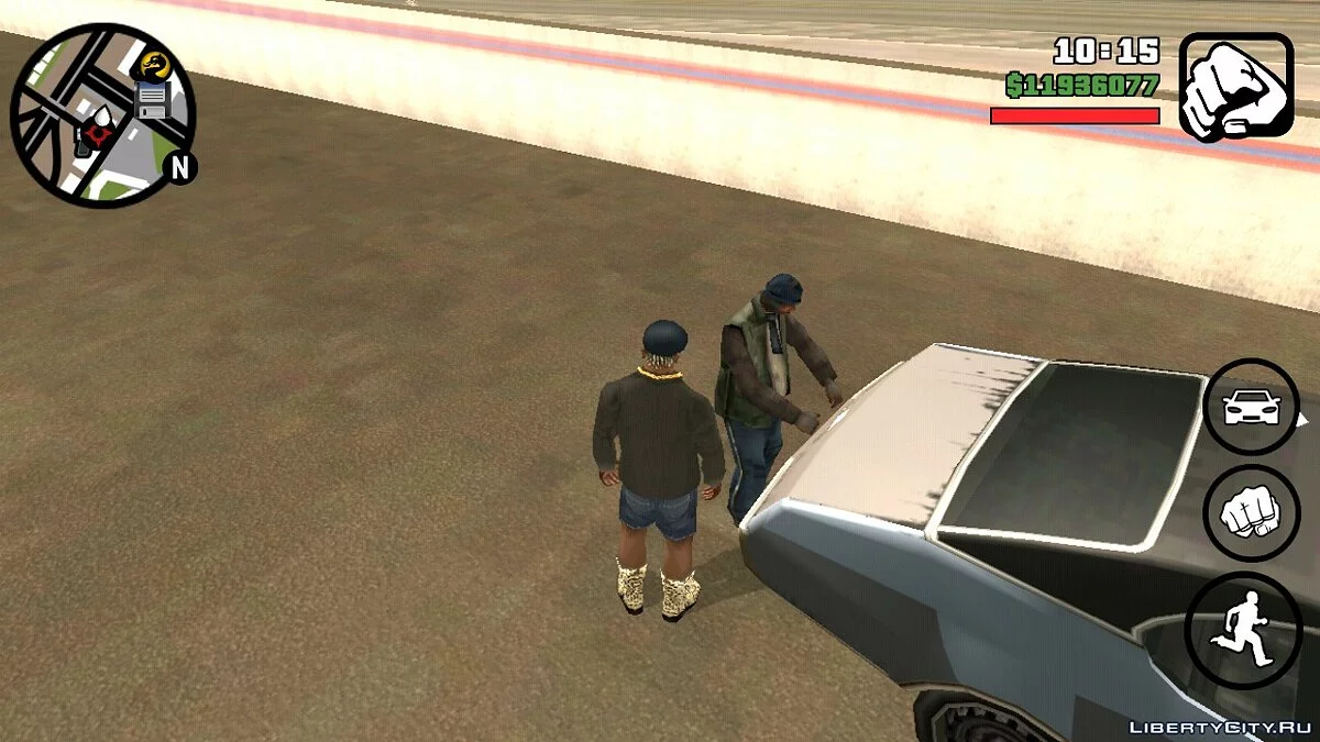 Життєва ситуація V6 - автозаправка / GTA San Andreas (iOS, Android)
