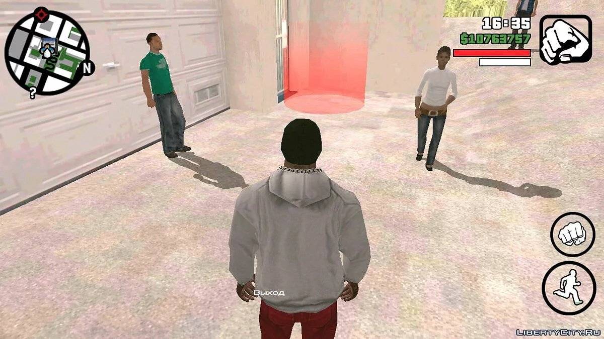 معارك الشوارع في سان فييرو / GTA سان أندرياس (iOS، أندرويد)