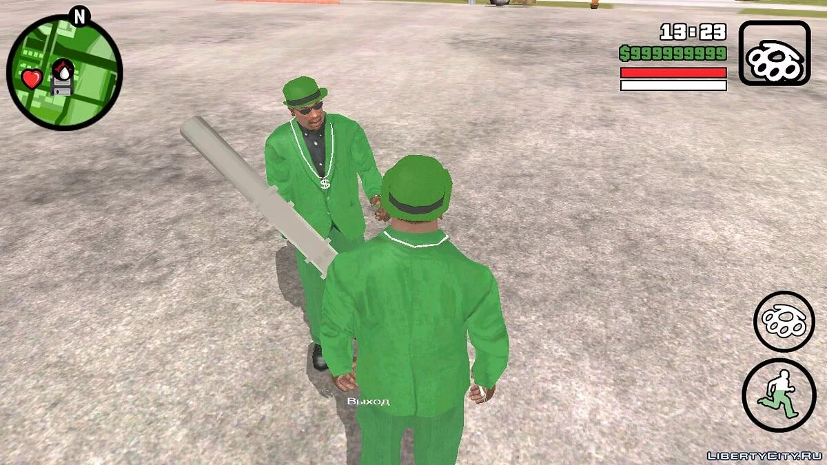 Clone do CJ / GTA San Andreas (iOS, Android)