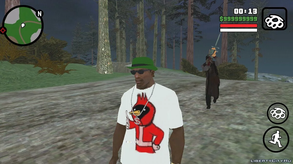 Кожане обличчя / GTA San Andreas (iOS, Android)