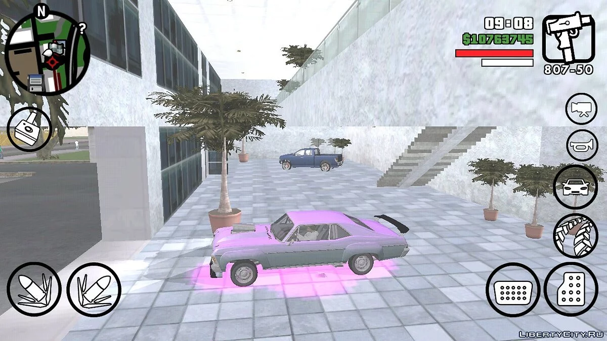 Iluminação Neon (spawner) / GTA San Andreas (iOS, Android)