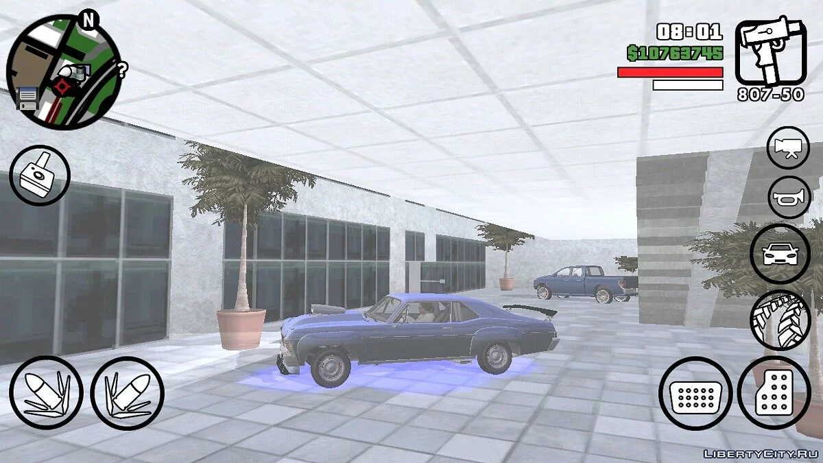 Iluminação Neon (spawner) / GTA San Andreas (iOS, Android)