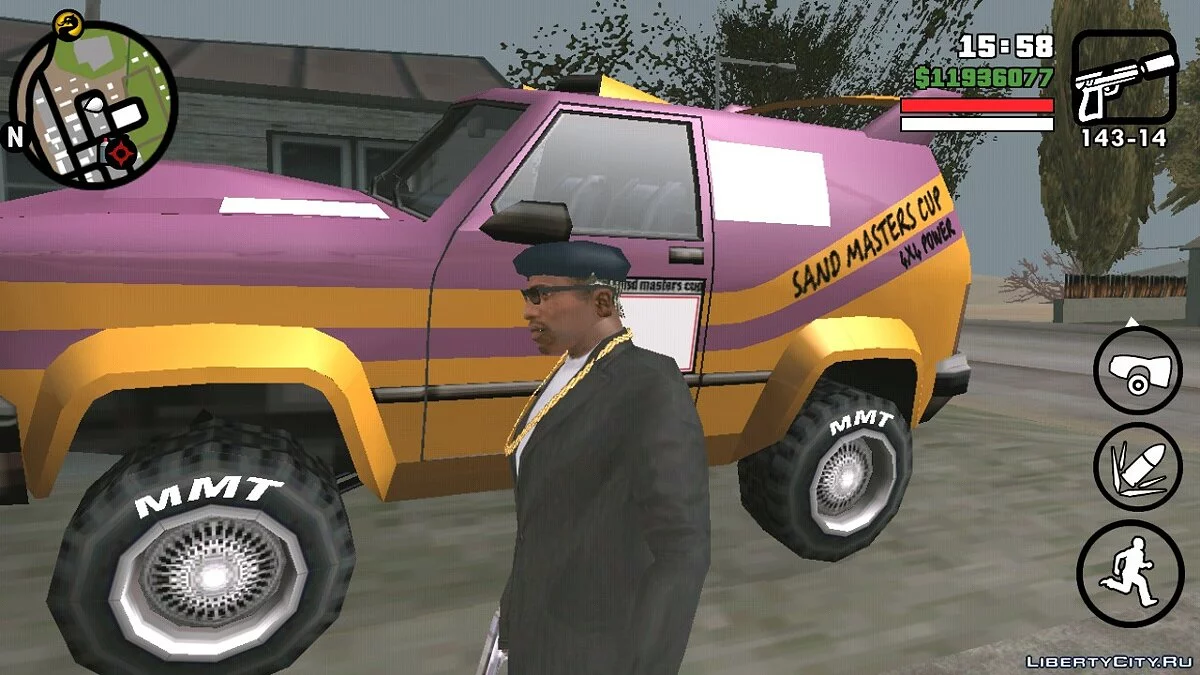Animation du village de Fort Carson / GTA San Andreas (iOS, Android)