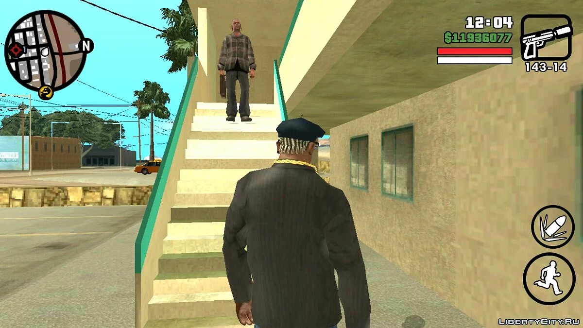 Animation du village de Fort Carson / GTA San Andreas (iOS, Android)