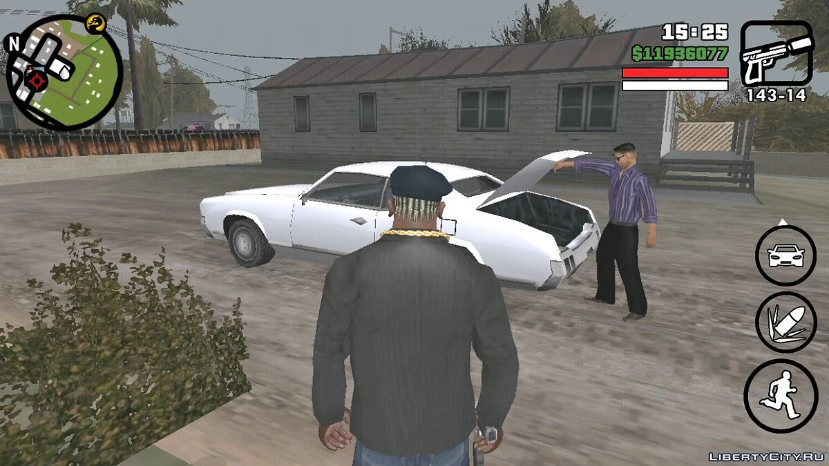 Animation du village de Fort Carson / GTA San Andreas (iOS, Android)