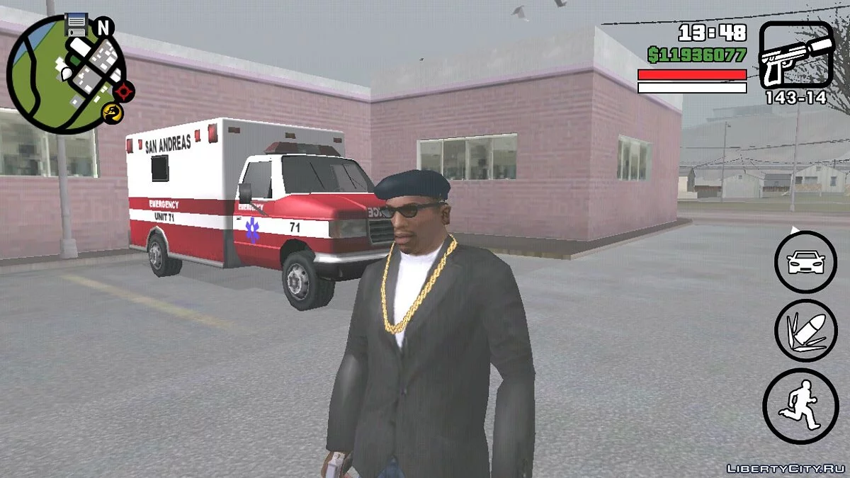 Animation du village de Fort Carson / GTA San Andreas (iOS, Android)