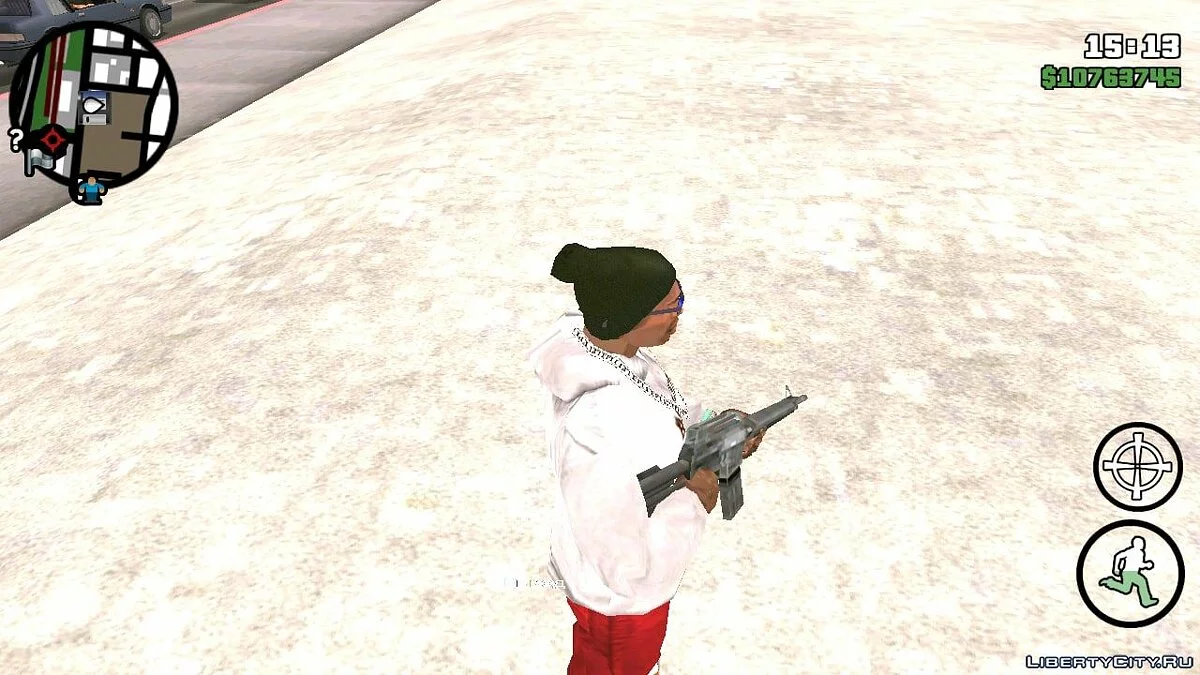 Simple HUD / GTA San Andreas (iOS, Android)