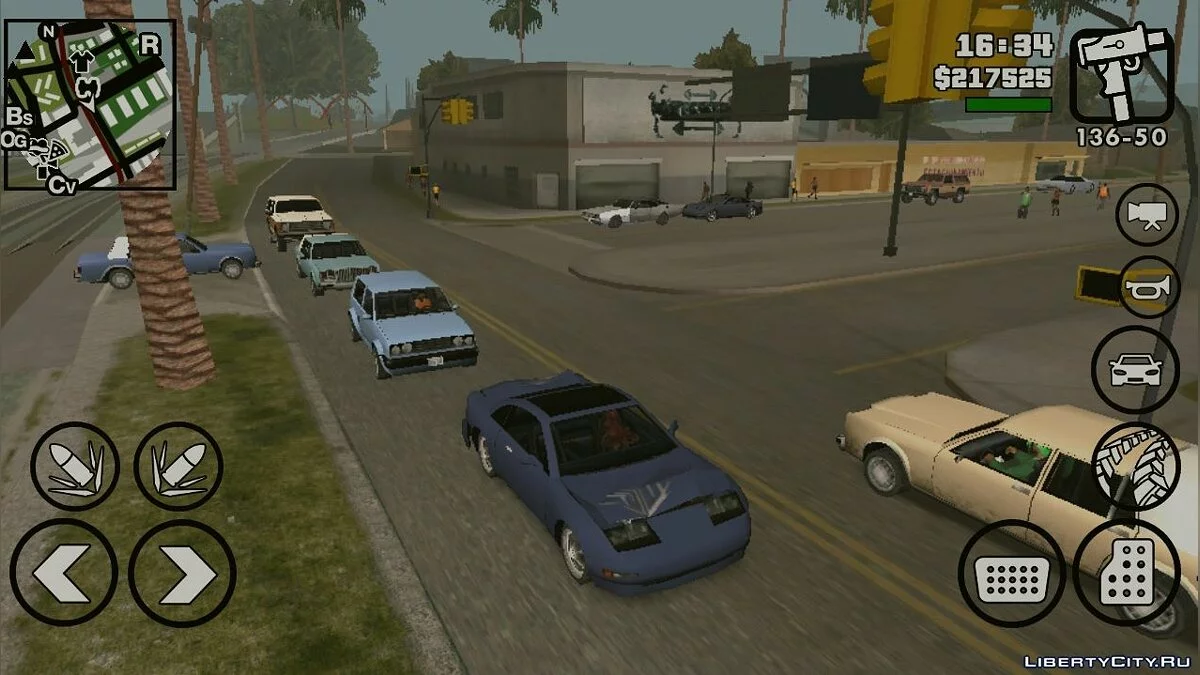 Trafic comme dans GTA 4 / GTA San Andreas (iOS, Android)