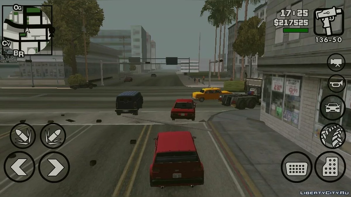 Trafic comme dans GTA 4 / GTA San Andreas (iOS, Android)