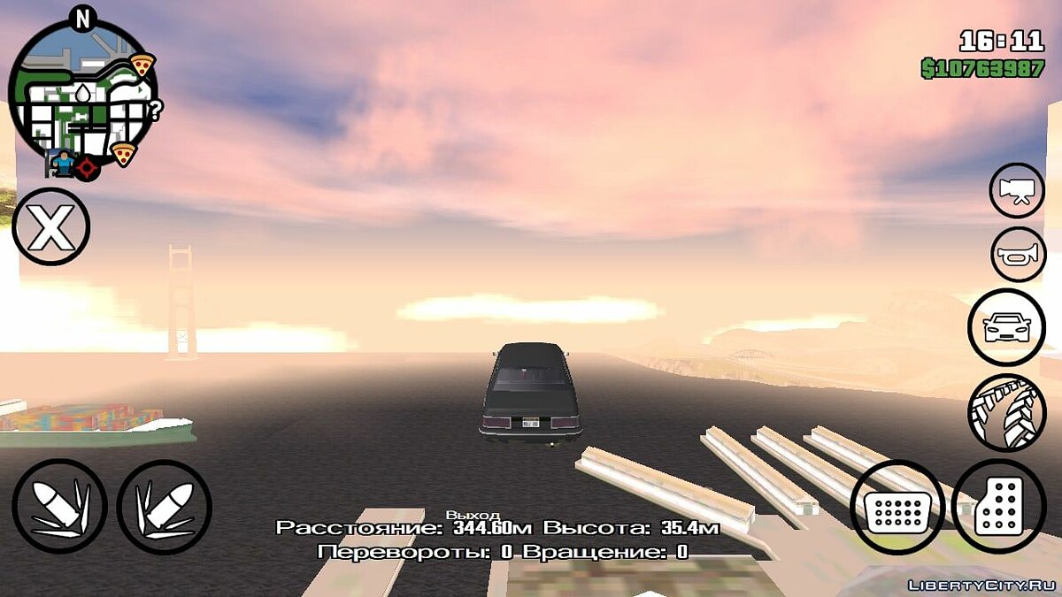 Скачать Возможность Летать На Машине Для GTA San Andreas (IOS.