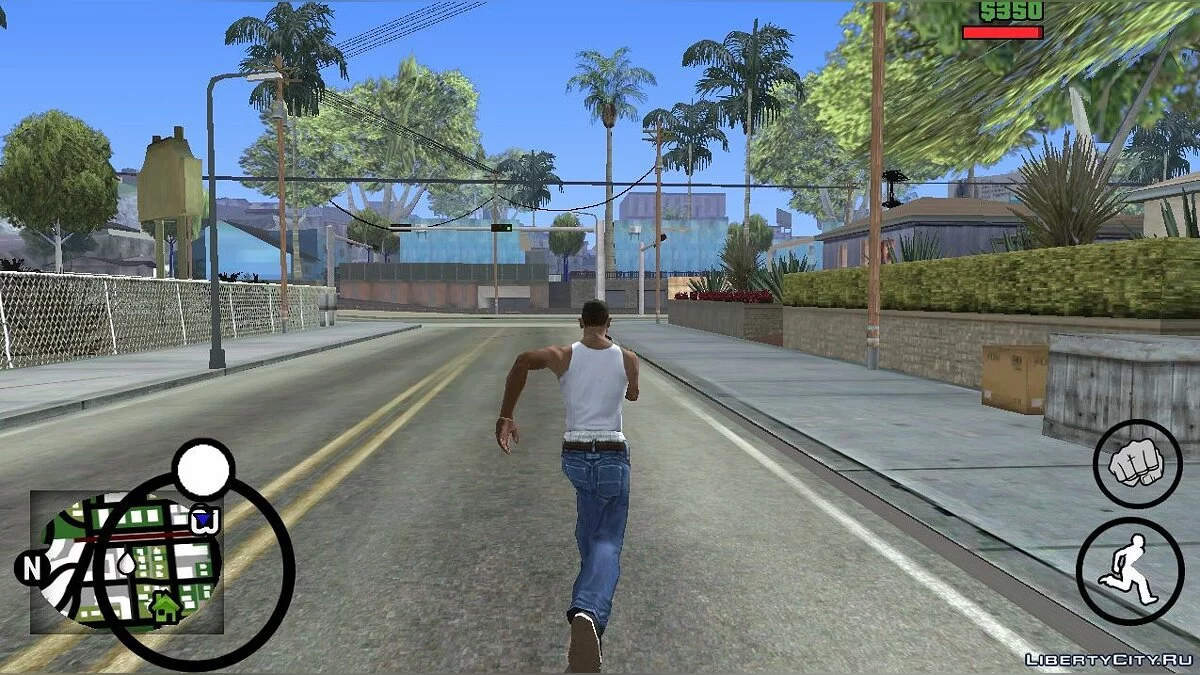 Анимация Франклина из GTA 5 V2 / GTA San Andreas (iOS, Android)