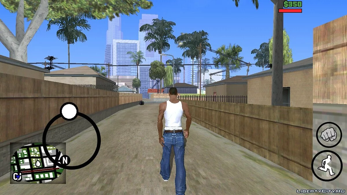 Анимация Франклина из GTA 5 V2 / GTA San Andreas (iOS, Android)