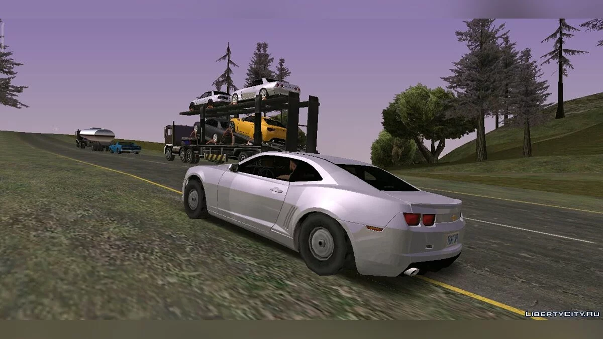 Вантажівки з причепами / GTA San Andreas (iOS, Android)
