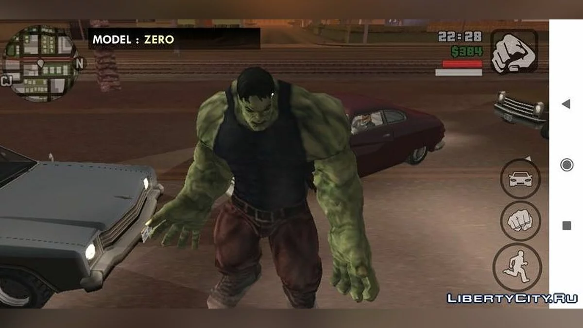Неймовірний Халк / GTA San Andreas (iOS, Android)