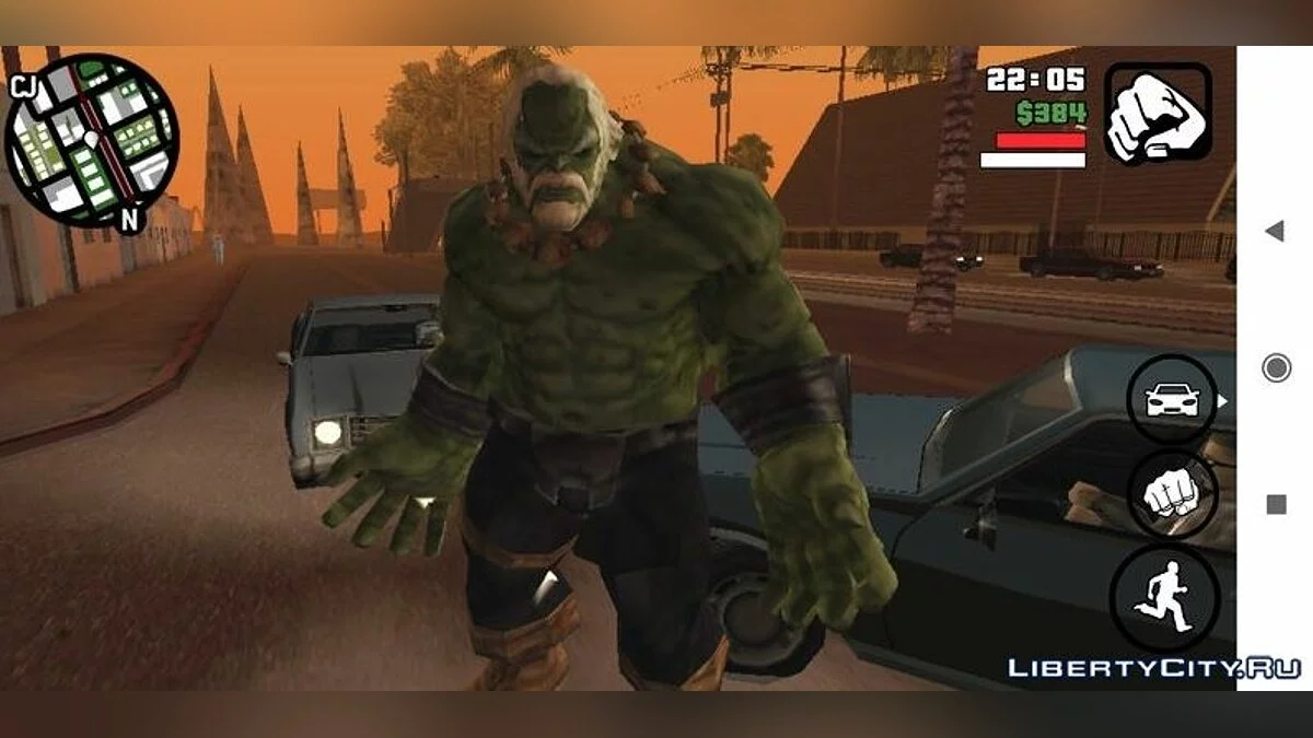 Неймовірний Халк / GTA San Andreas (iOS, Android)