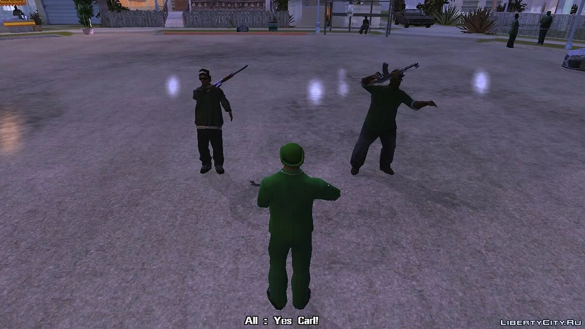 Побег из тюрьмы (CLEO-миссия) / GTA San Andreas (iOS, Android)