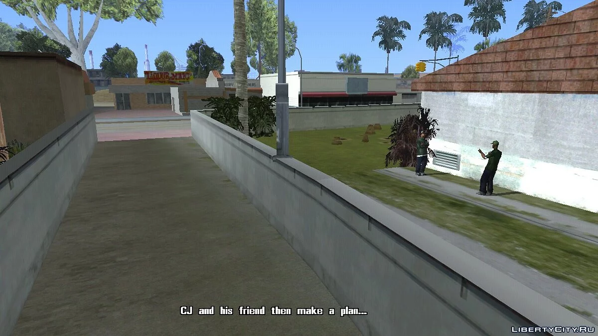 Побег из тюрьмы (CLEO-миссия) / GTA San Andreas (iOS, Android)