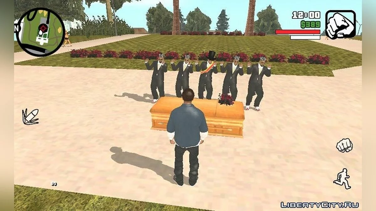 Танок з труною (Coffin Dance) / GTA San Andreas (iOS, Android)