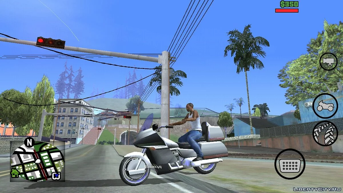 Возможность сесть на место пассажира  / GTA San Andreas (iOS, Android)