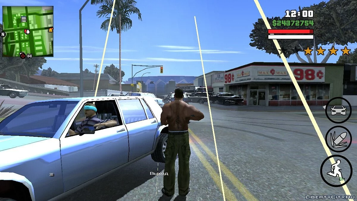 Безмежна броня / GTA San Andreas (iOS, Android)