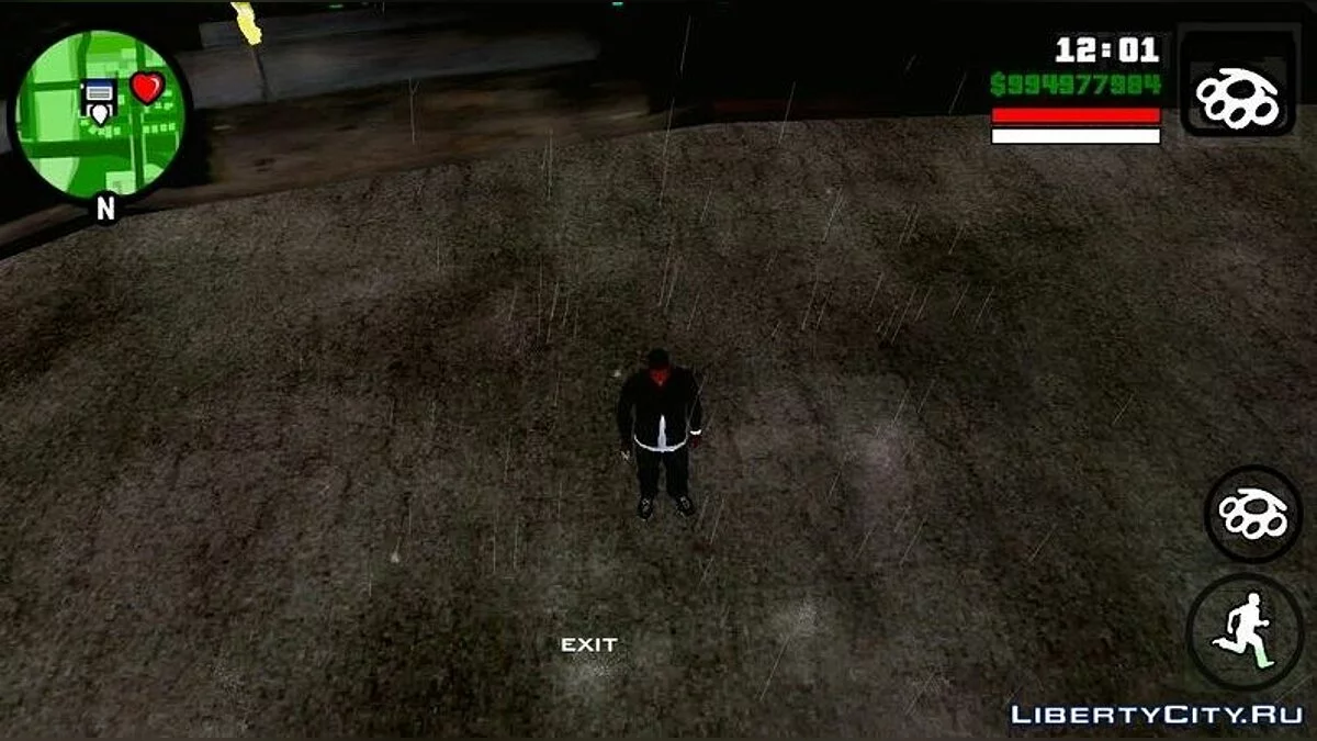 Ефект дощу v2.0 / GTA San Andreas (iOS, Android)