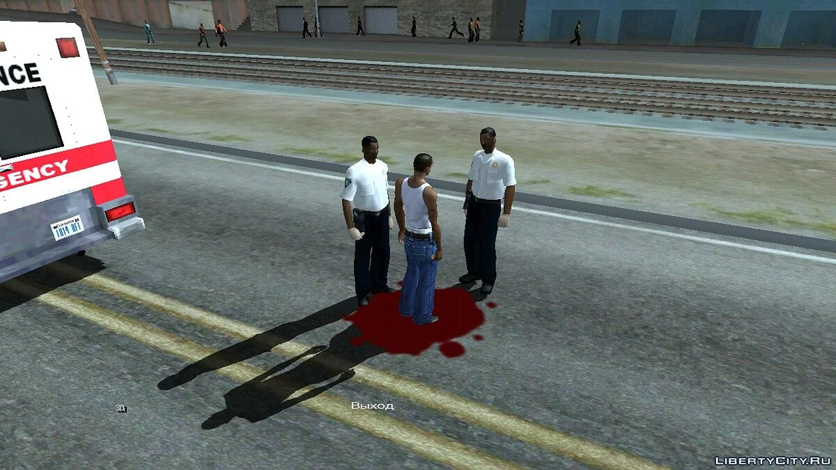 Ambulans Mengantar ke Rumah Sakit Ketika Anda Mati / GTA San Andreas (iOS, Android)