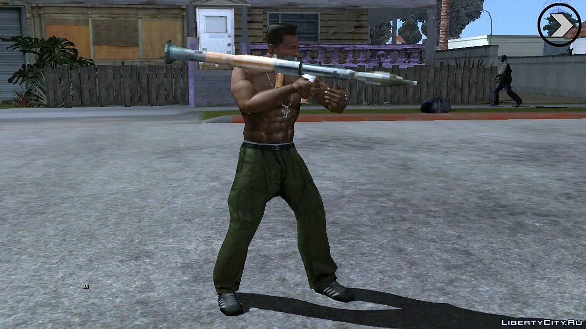 Changement d'arme (menu 3D) / GTA San Andreas (iOS, Android)
