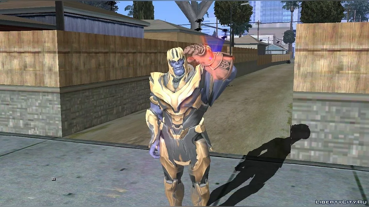 Thanos Endgame Mod / GTA San Andreas (iOS, Android)