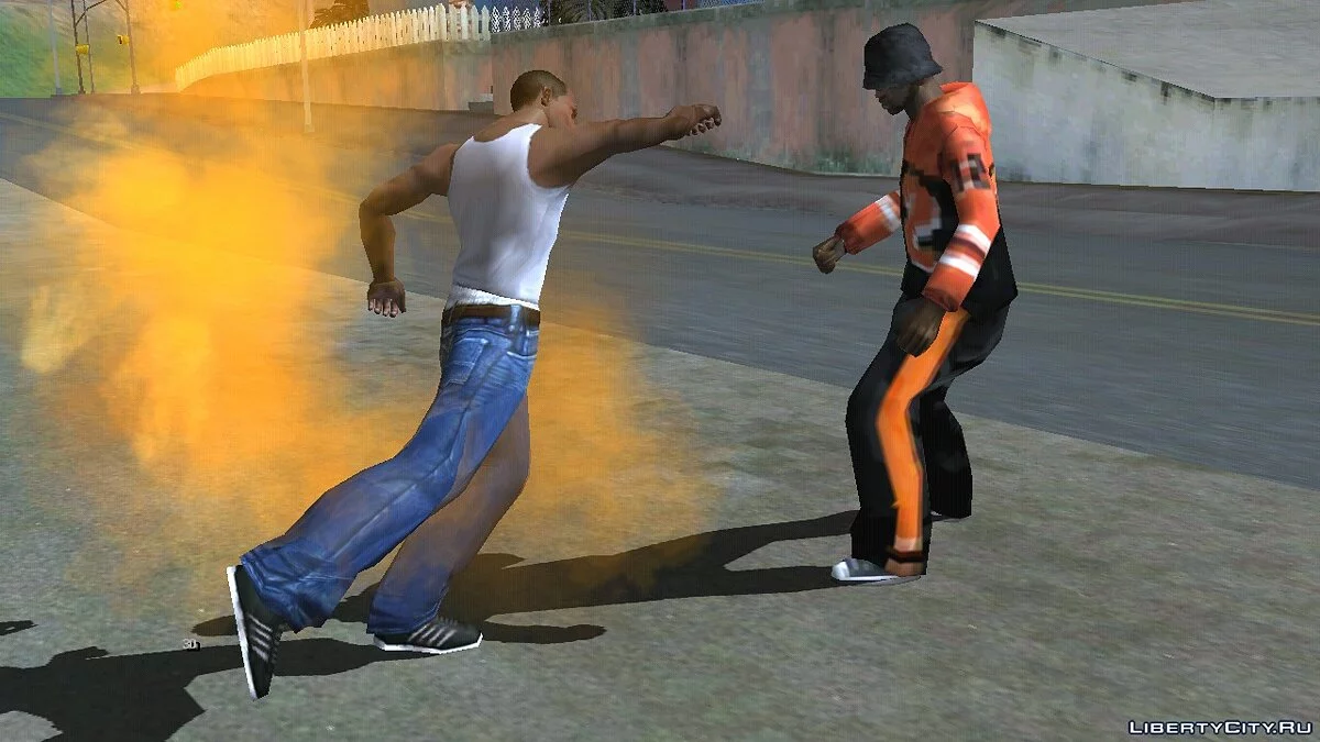 Можливість горіти / GTA San Andreas (iOS, Android)