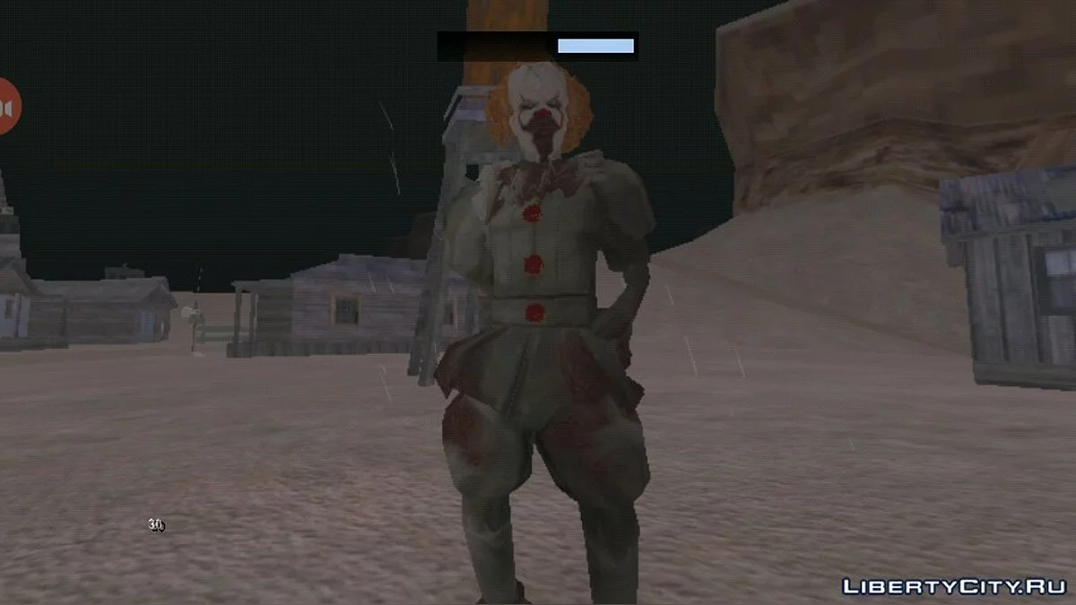قاتل المهرج (رعب) / GTA سان أندرياس (iOS، أندرويد)