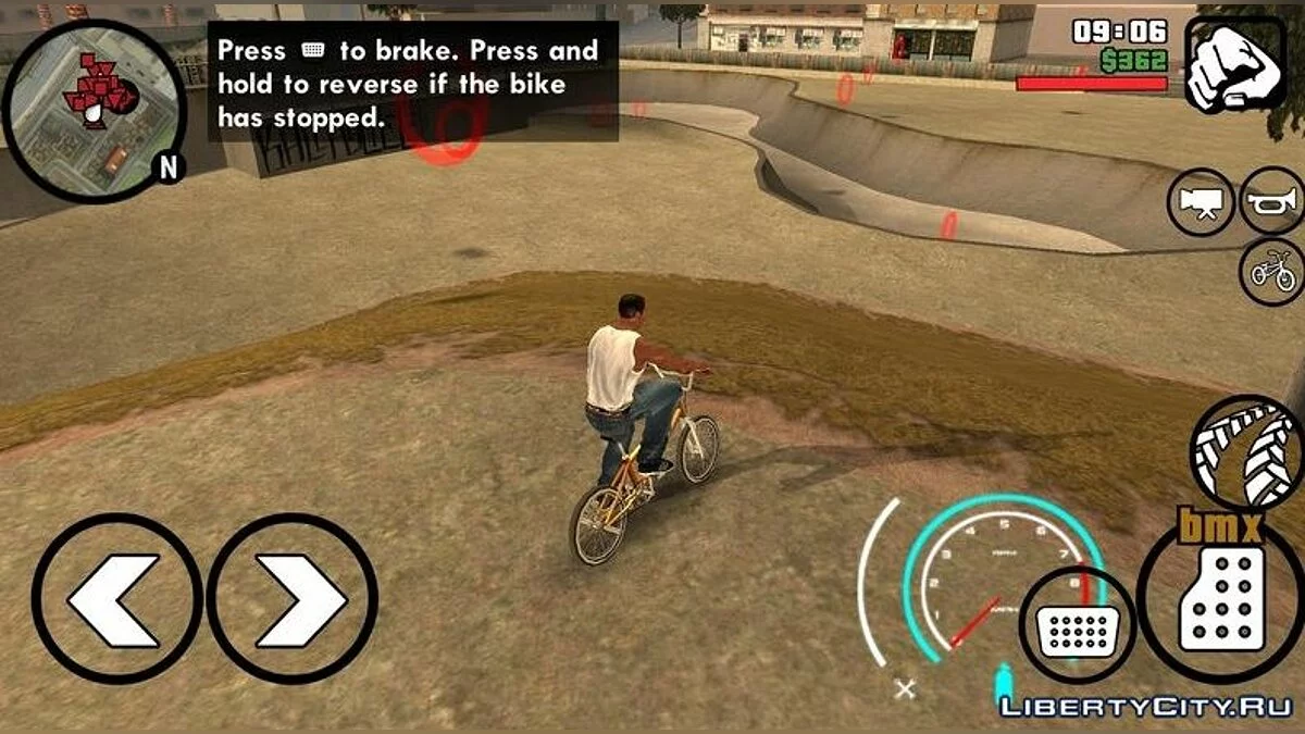 إيقاف مؤقت عداد الوقت في المهام الإضافية / GTA سان أندرياس (iOS، أندرويد)