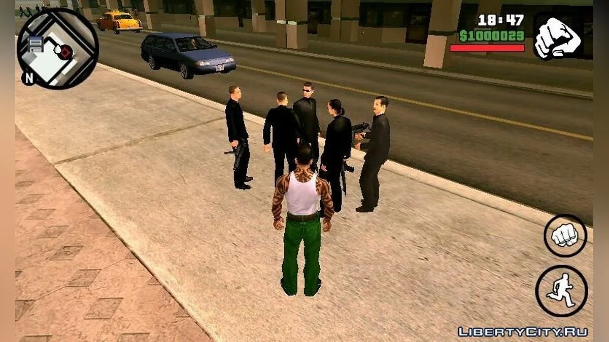 Sweet, Caesar, and Woozie with Their Gangs / GTA San Andreas (iOS, Android)