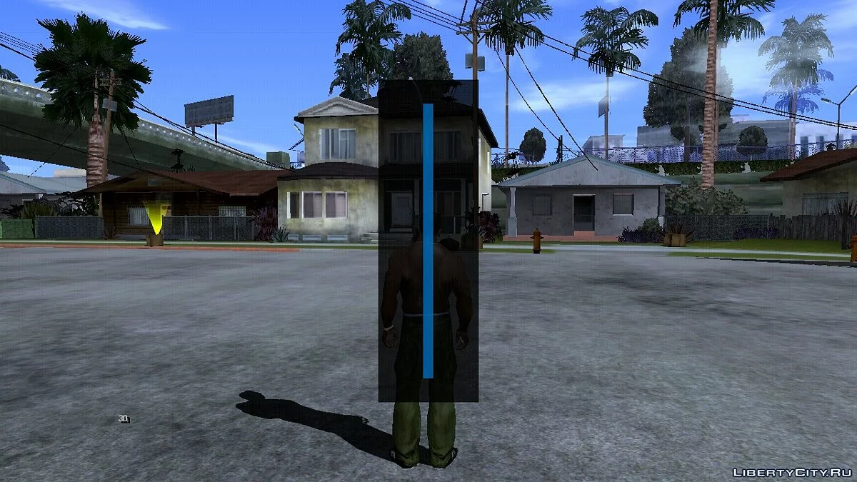 تعديل شفافية HUD / GTA سان أندرياس (iOS، أندرويد)