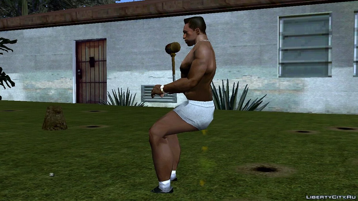 Die Möglichkeit, zur Toilette zu gehen / GTA San Andreas (iOS, Android)