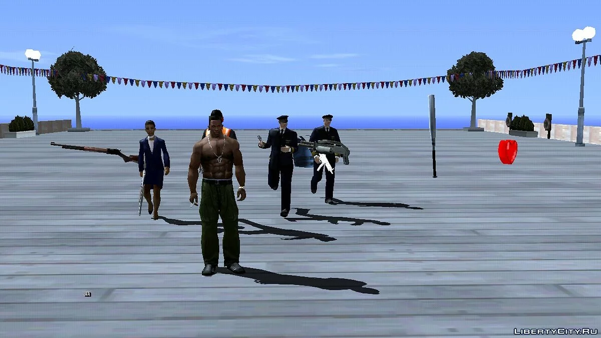 مباراة الموت للبقاء (مهمة CLEO) / GTA سان أندرياس (iOS، أندرويد)