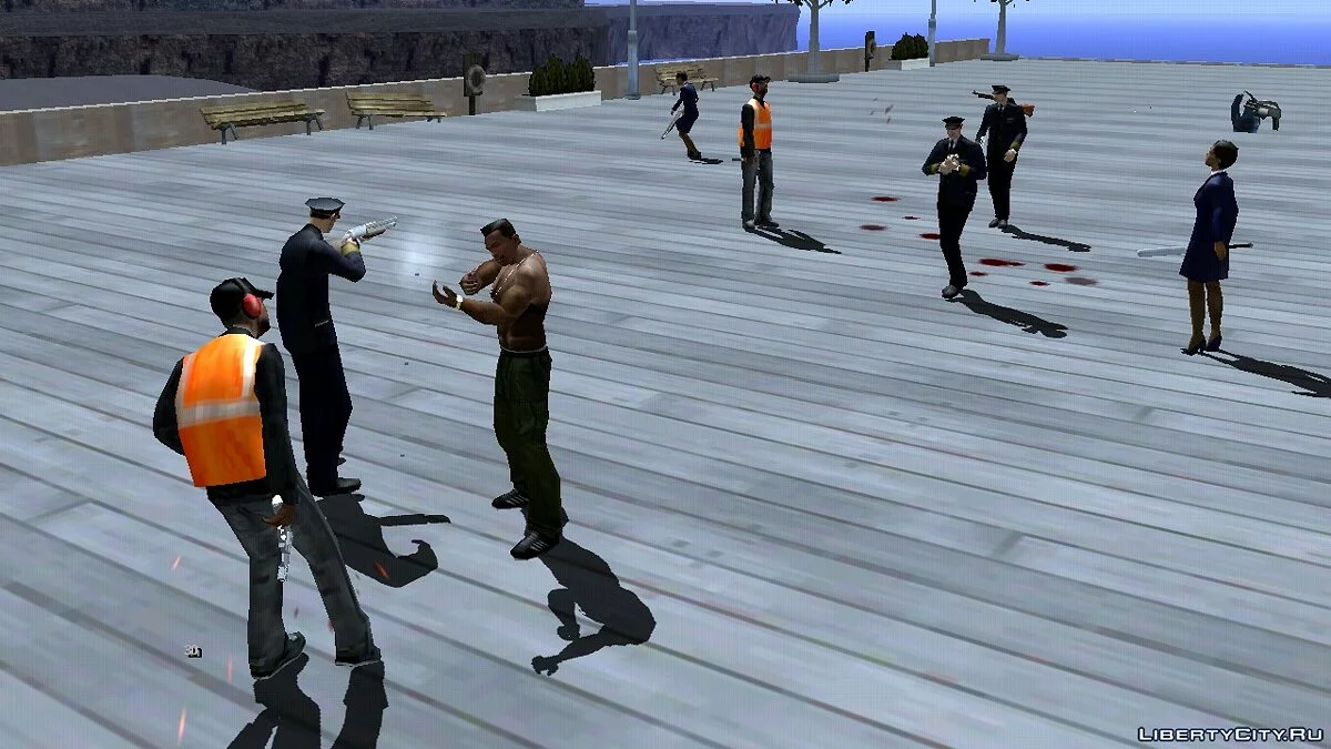 مباراة الموت للبقاء (مهمة CLEO) / GTA سان أندرياس (iOS، أندرويد)
