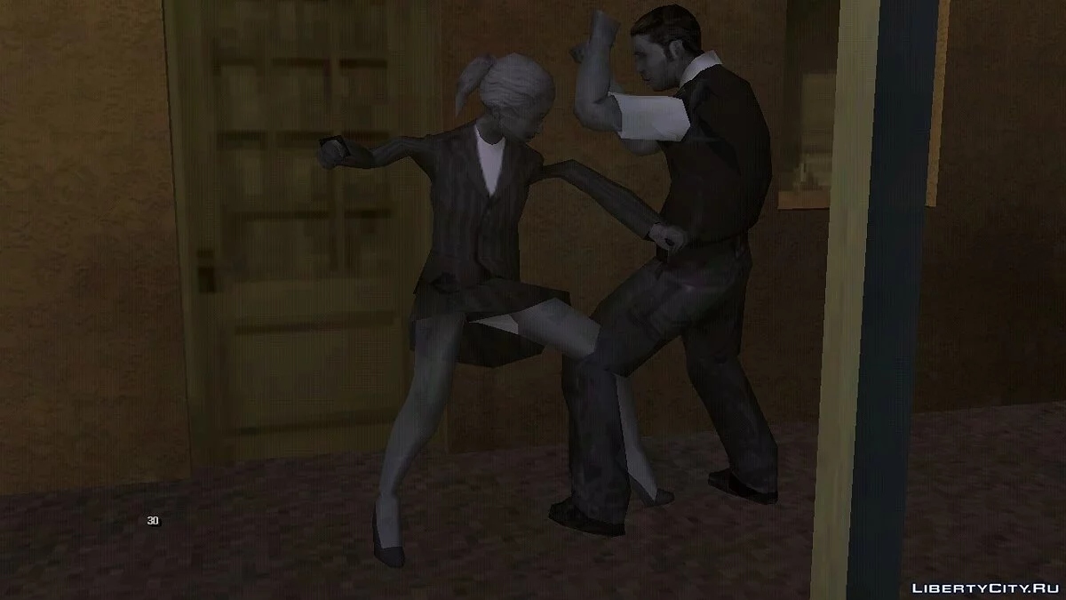 Combat de fantômes / GTA San Andreas (iOS, Android)