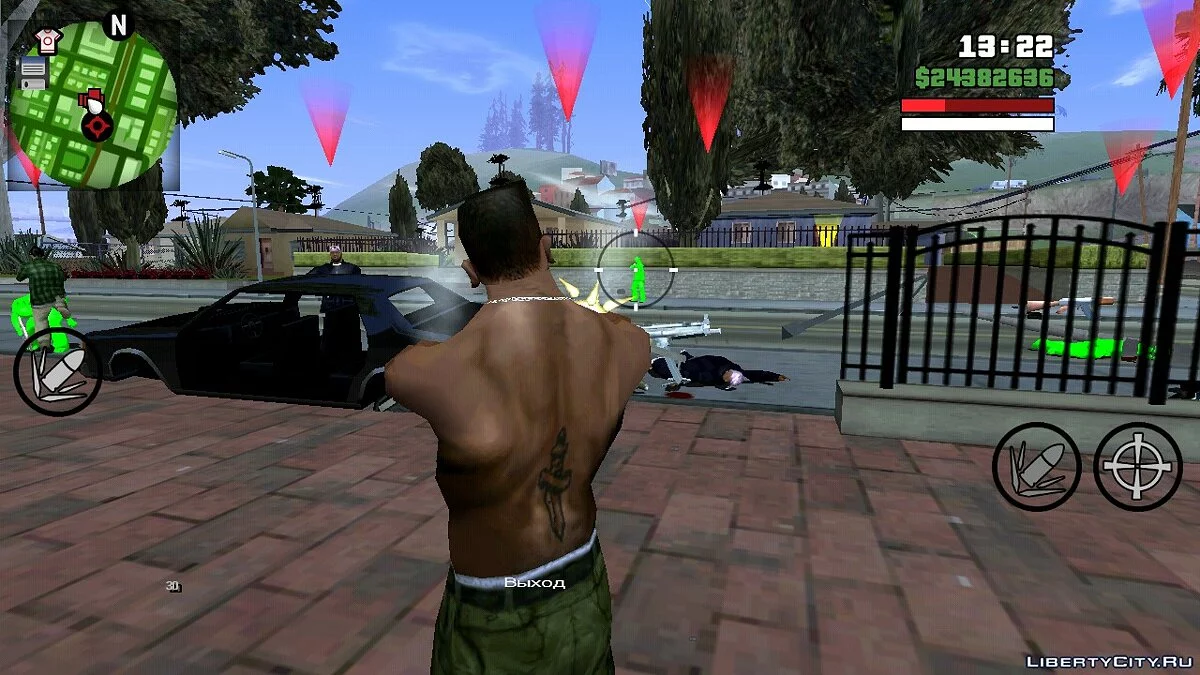 Gangsters de Grove Street (Saison 1, cinq missions CLEO) / GTA San Andreas (iOS, Android)