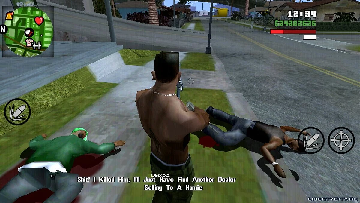 Gangsters de Grove Street (Saison 1, cinq missions CLEO) / GTA San Andreas (iOS, Android)