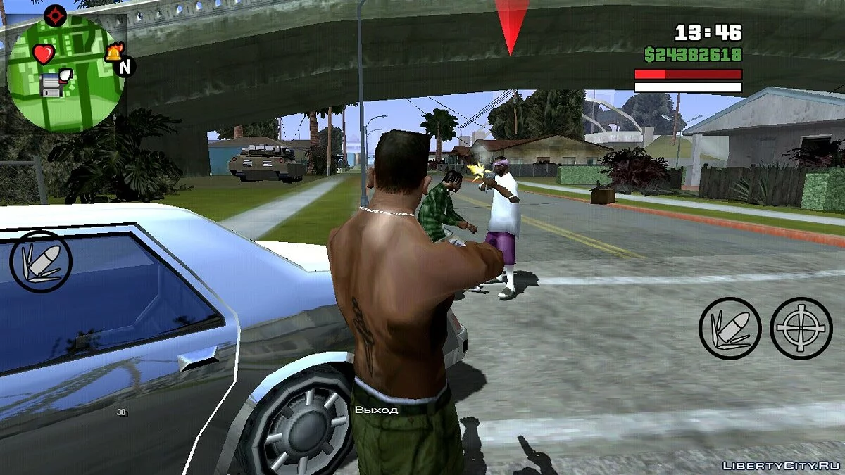 Gangsters de Grove Street (Saison 1, cinq missions CLEO) / GTA San Andreas (iOS, Android)