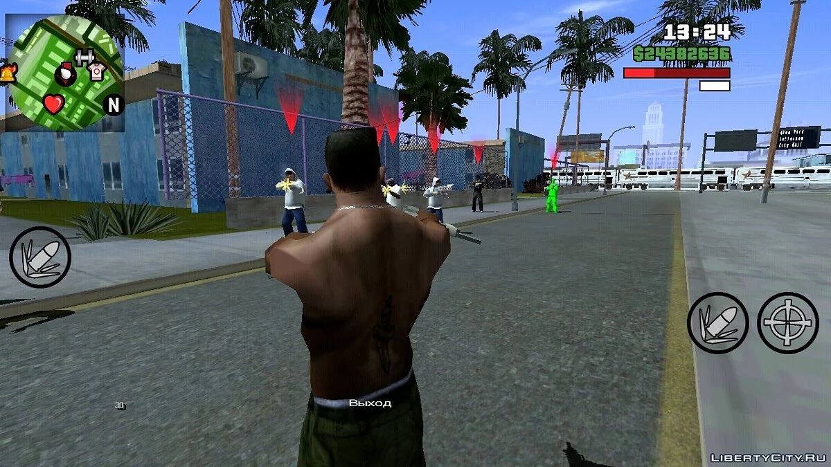 Gangsters de Grove Street (Saison 1, cinq missions CLEO) / GTA San Andreas (iOS, Android)