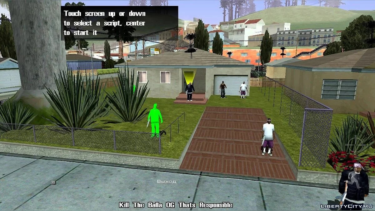 Gangsters de Grove Street (Saison 1, cinq missions CLEO) / GTA San Andreas (iOS, Android)