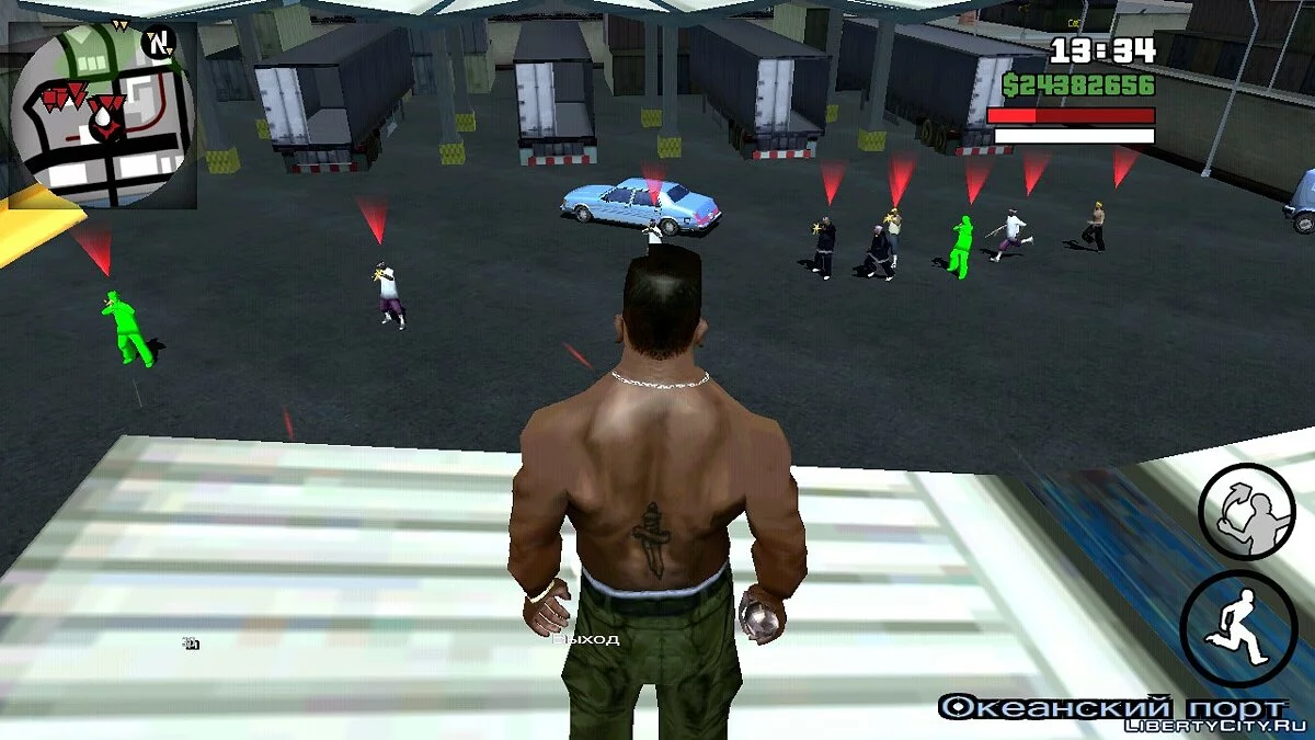 Gangsters de Grove Street (Saison 1, cinq missions CLEO) / GTA San Andreas (iOS, Android)