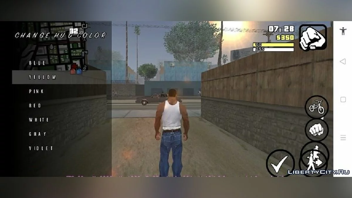 Change Hud Color / GTA San Andreas (iOS, Android)