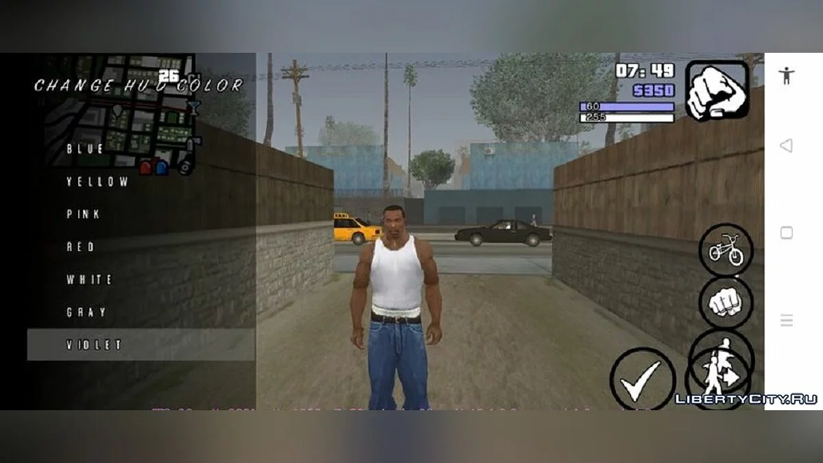 Change Hud Color / GTA San Andreas (iOS, Android)