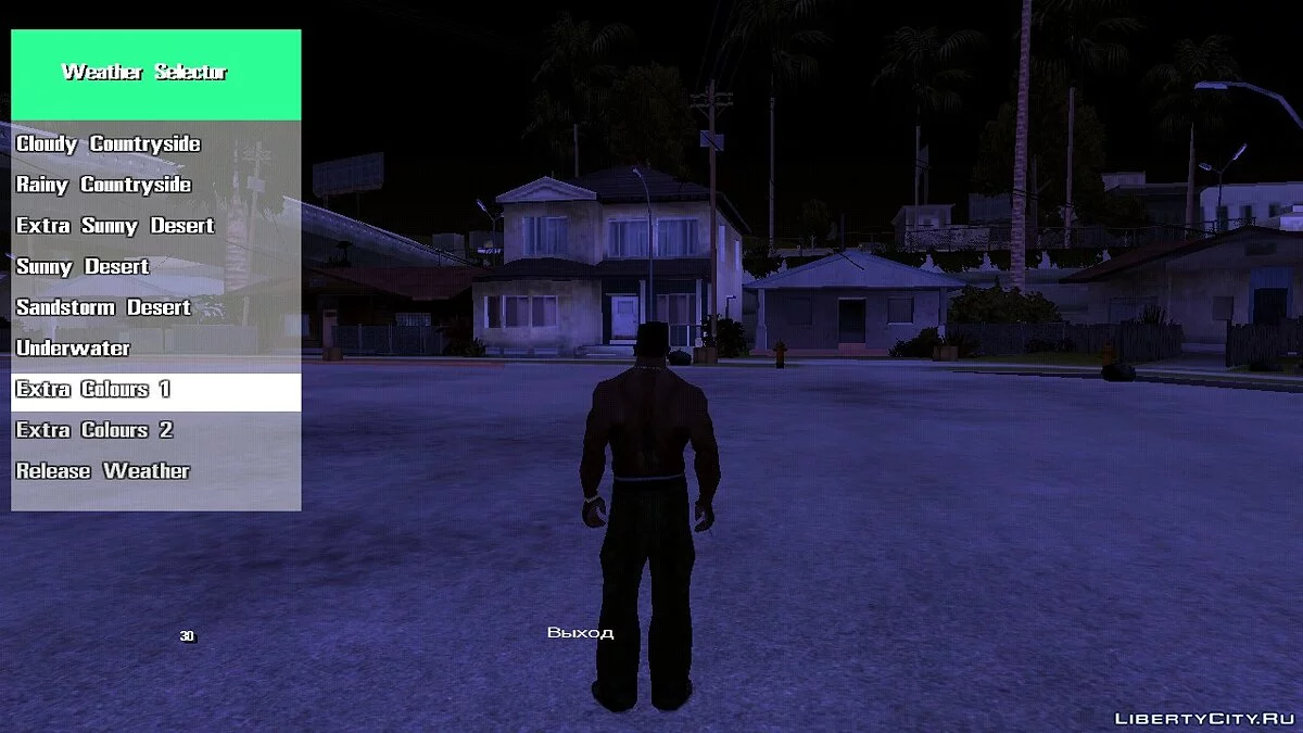 Pengaturan Cuaca v2.0 (Bergaya GTA 5) / GTA San Andreas (iOS, Android)
