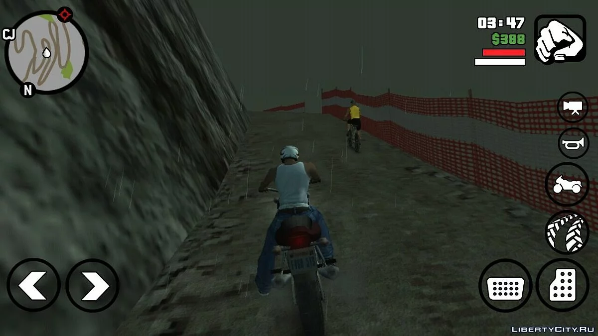 Велосипедист на горі Чіліад / GTA San Andreas (iOS, Android)