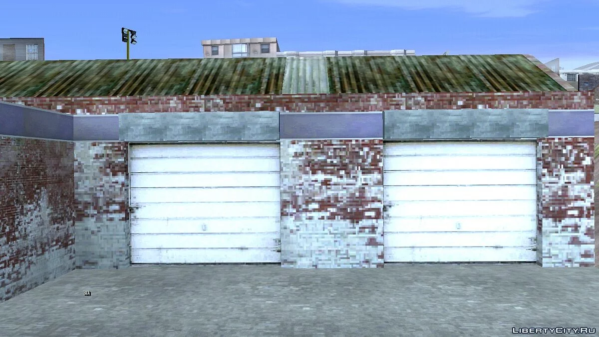 Entrée dans le garage de Doherty / GTA San Andreas (iOS, Android)
